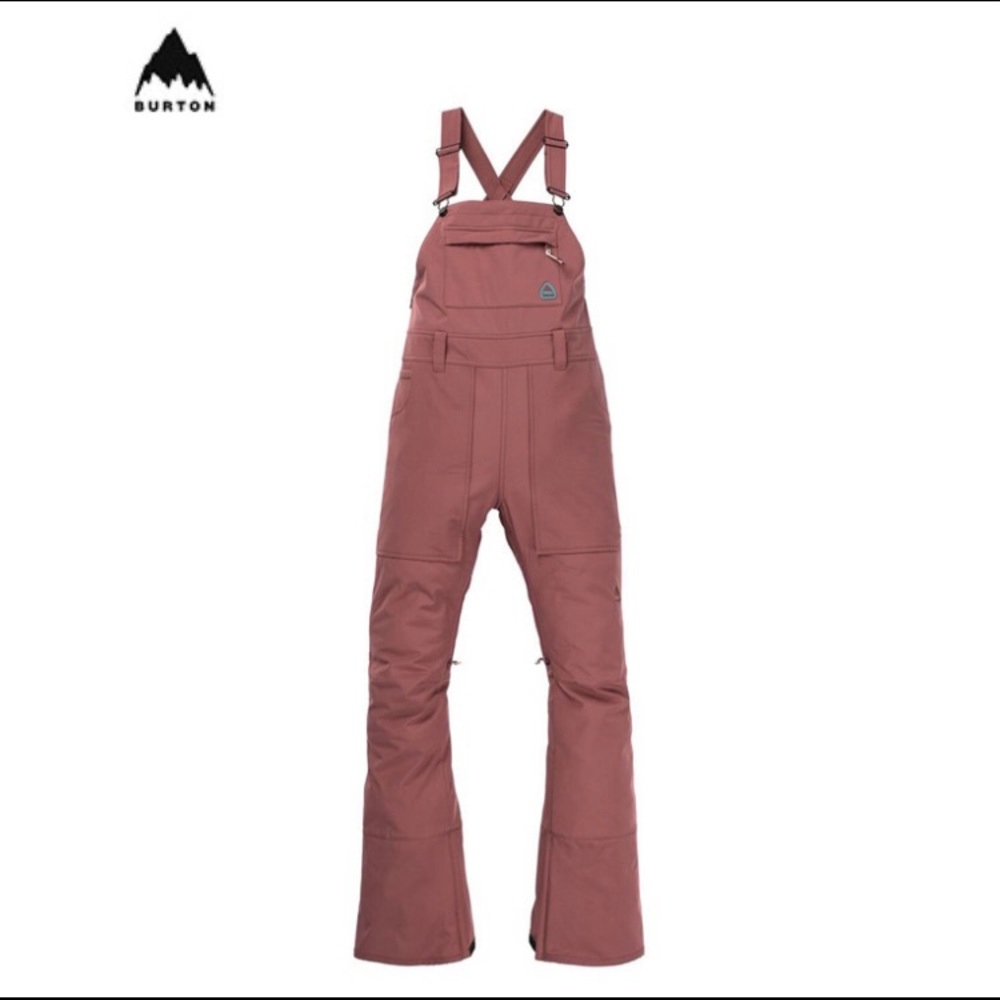 Women’s Burton Avalon Bib, Rose Brown, size Small